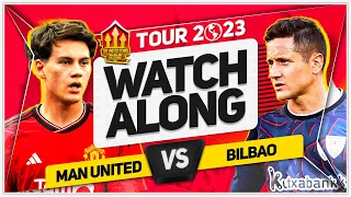 MANCHESTER UNITED vs  ATHLETIC BILBAO LIVE Watchalong Plus MAN CITY vs ARSENAL with Mark GOLDBRIDGE!