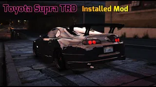 How to install Toyota Supra Car Mod | Add on | GTA 5 in 2021