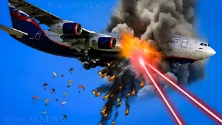13 Minutes Ago! Russian IL-96 Plane Carrying Russian President Destroyed by US Laser Weapon