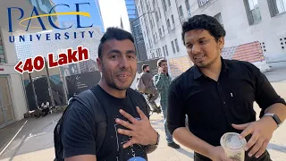 Budget NYC University: A Day with PACE University Student! Ft. Darsh!
