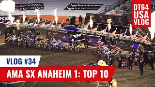 Nique Thury USA Vlog #34 - A1 das erste Rennen der AMA Supercross Saison im Angel Stadium Anaheim