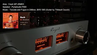 [Test] Toccata - Cayin MT-45MK3 / Hifi Rose RS150 / FyneAudio F500