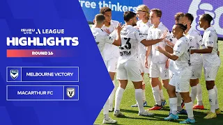 Melbourne Victory v Macarthur FC - Highlights | Isuzu UTE A-League 2023-24 | Round 16