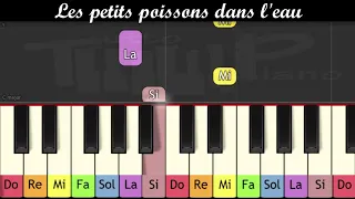 Piano pour enfants - Les petits poissons dans l'eau