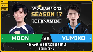 WC3 - [NE] Moon vs Yumiko [HU] - Round of 16 - W3Champions Season 17 Finals