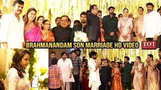 Brahmanandam Son Siddharth Wedding Exclusive Video HD | Times of Telugu