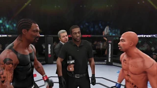 Snoop Dogg vs. Tupac Shakur (EA sports UFC 3) - CPU vs.CPU - Crazy UFC 👊🤪