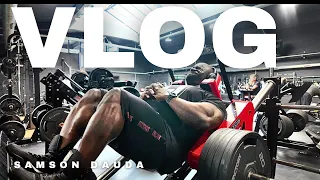 Vlog & leg workout | Samson Dauda