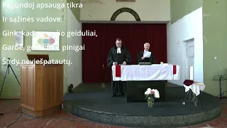 Kauno evangelikų reformatų bažnyčia , kunigas Frank van Dalen, Galatams 5, 13-21, 2024.06.02