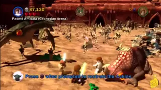 LEGO Star Wars 3 The Clone Wars: Geonosian Arena (Prologue) Story Walkthrough - HTG