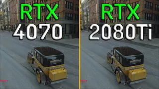 RTX 4070 vs RTX 2080 Ti  | 8 Games Tested  | 1440p | Tech MK
