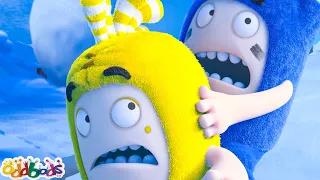 Xtreme Sport: Artic Antics | Oddbods - Food Adventures | Cartoons for Kids