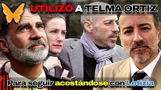 🦋 Jaime del Burgo pactó con Telma Ortiz fingir una relación para continuar con Letizia, su hermana.