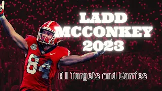 Ladd McConkey 2023 Film - All Targets and Carries