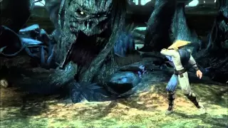 Mortal Kombat 9 Raiden Fatality 1, 2, Stage and Babality (HD)