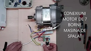 👉CUM SE CONECTEAZA MOTORUL DE 7 BORNE AL MASINII DE SPALAT ❗|⚡ TUTORIAL | 🛠PAS CU PAS🛠