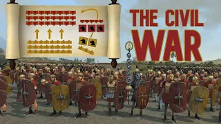 Battle of Pharsalus 48 BC: Caesar vs Pompey - DEFINING MOMENT OF ROMAN CIVIL WAR