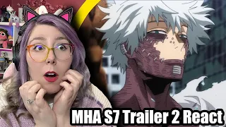 DABI IS SCARY - My Hero Academia Season 7 Trailer 2 REACTION - Zamber Reacts