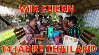 Wir feiern mit der Familie - Auswandern nach Thailand