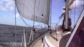 sailing an Endeavour 37 ketch