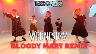 " BLOODY MARY " I Lady Gaga I Wednesday I Kids dance class I BY TROOPERS STUDIO