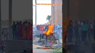 TEMPAT PEMBAKARA JENAZAH TERBESAR DI INDIA🔱😭