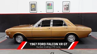 1967 FORD FALCON XR GT - Auction June 27th - Chicane Auctions