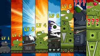 Evolutions of KV-44 VS Evolutions of Leviathan: Cartoons about tanks