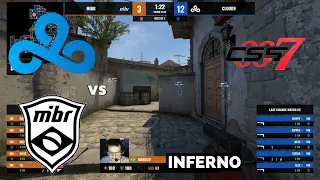 MIBR vs Cloud9 - HIGHLIGHTS (INFERNO) CS SUMMIT 7 | CSGO