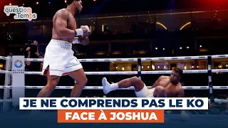 Francis Ngannou: Je ne comprends pas le KO face à Anthony Joshua