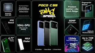 Poco c55 Mobile Unboxing,  6GB Ram 128 memory ,Rs 7500