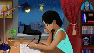 Indian lofi hip hop/ chill beats ft. wodds || Desi lofi girl studying