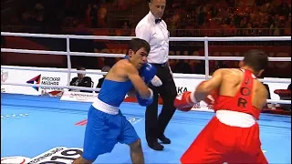 Round of 32 (52kg) ALGHARAGHIR MOHAMMAD (JOR) vs HOVHANNISYAN Artur (ARM) /AIBA World 2019