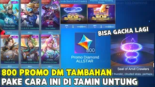 CARA DAPAT 800 PROMO DIAMOND, PAKE CARA INI DI JAMIN UNTUNG, BELI SKIN 1 DIAMOND & RECALL TAS TAS