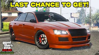 TAILGATER LAST CHANCE TO GET in GTA 5 Online | NEW Customization & Review | Audi A6