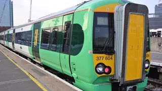 Train announcements at Tadworth (16/5/2021)