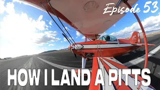 How I Land A Pitts S-1S