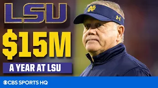 OFFICIAL: Brian Kelly's deal with LSU is for $15M A YEAR [Insider Info] | CBS Sports HQ