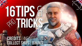 16 #Starfield PRO Tips & Tricks ⭐️ From Zero to Hero 🎮 Credits - Ships - Bikinis & More!