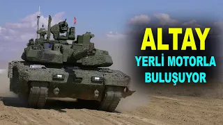 Altay Tankı yerli motorla buluşuyor - Savunma Sanayi - BMC Savunma - Batu motoru - TSK - Türkiye