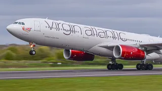 25 MINUTES OF TAKE OFFS  at Manchester Airport 12th April 2024