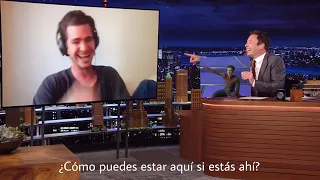 Entrevista Andrew Garfield hablando de SpiderMan No Way Home con Jimmy Fallon Subtitulada en Español