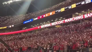 UGA fourth quarter lights! We are back!