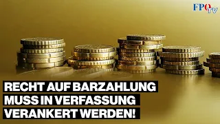 Ab in die Verfassung: Neues Volksbegehren zum Schutz des Bargelds