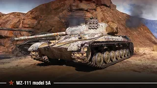 WZ-111 model 5A | Выстоял против пятерых на Эль-Халлуфе