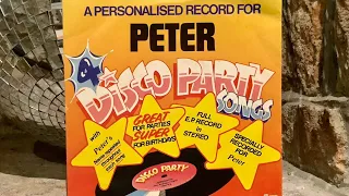 A Personalised Record For Peter - Play The Game