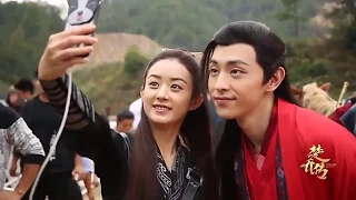 Hậu Trường Sở Kiều Truyện - Triệu Lệ Dĩnh Nhảy và selfie cùng hai Nam Thần