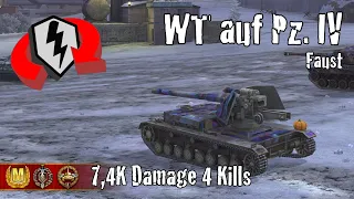 Waffenträger auf Pz. IV  |  7,4K Damage 4 Kills  |  WoT Blitz Replays