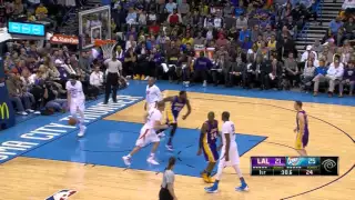 Kobe Bryant Defense on Kevin Durant April 11, 2016 (Last Time!)