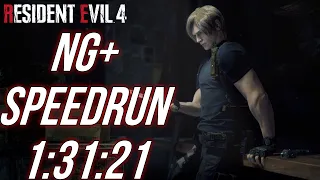 Resident Evil 4 Remake SpeedRun - 1:31:21 IGT NG+ Any% (PC)